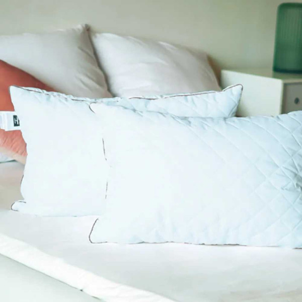 Фото - Подушка стандартная MirSon шелковая Eco Silver 0546 Средняя 40х60 см (2200000393418)