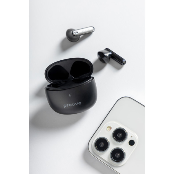 Фото - Навушники вкладиші бездротові TWS Proove Intro TWS (APP) Black (TWYP53002201)