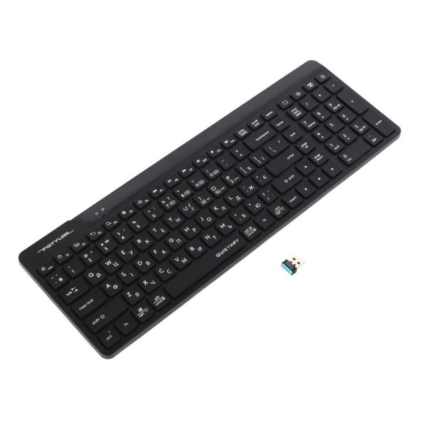 Фото - Клавиатура беспроводная A4tech FBK23 AS (Black)