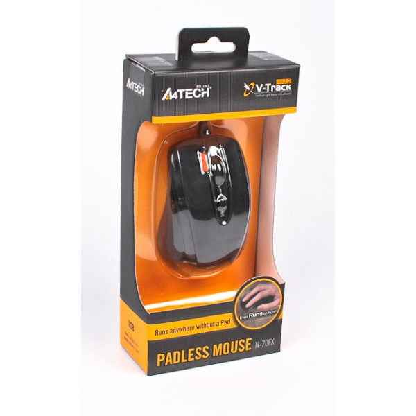 Фото - Миша дротова A4Tech N-70FX-1 (Black)