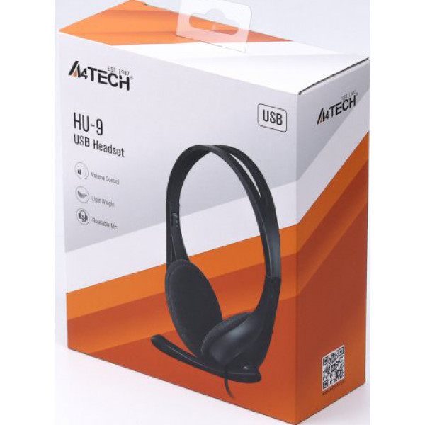 Фото - Гарнітура дротова A4tech HU-9