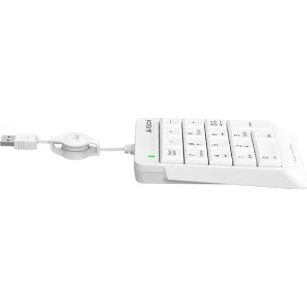 Фото - Клавиатура проводная A4tech FK13 (White)