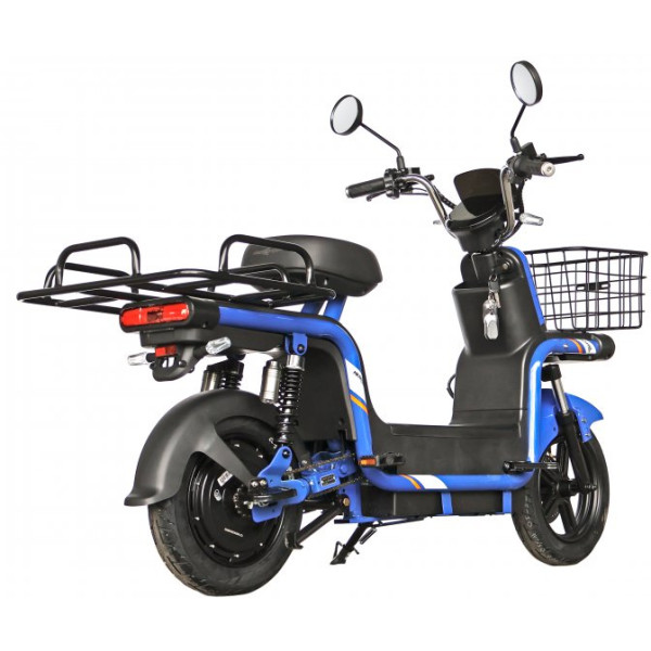 Фото - Електроскутер Maxxter RUNNER (Black-Blue)