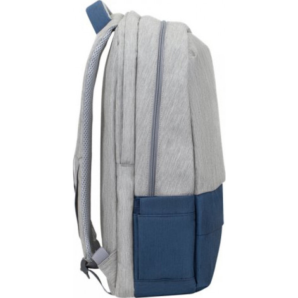 Фото - Рюкзак для ноутбуку RIVACASE 7567 Grey/Dark Blue