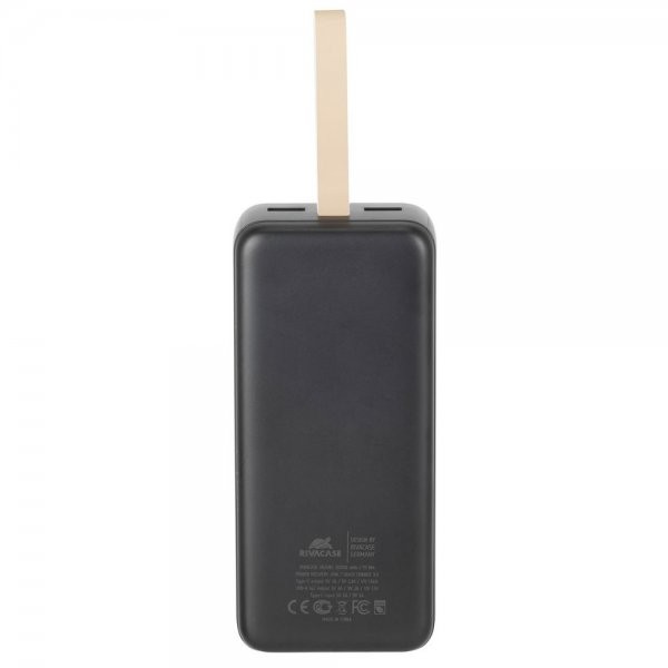 Фото - Батарея мобільна RIVACASE RIVAPOWER 30000 mA Black (VA2585)
