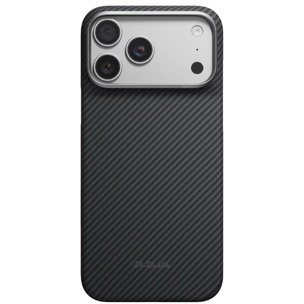 Фото - Чохол для смартфону Pitaka Edge Ultra-Slim Case Twill Black/Grey for iPhone 18 Pro/17 Pro (KI1801P)