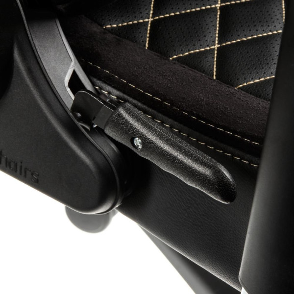 Фото - Крісло для геймерів Noblechairs EPIC Black/Gold (NBL-PU-GOL-002)