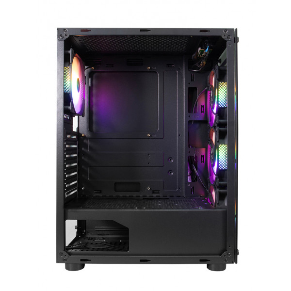 Фото - Корпус 1stPlayer V3-B-4F1 Black без БП
