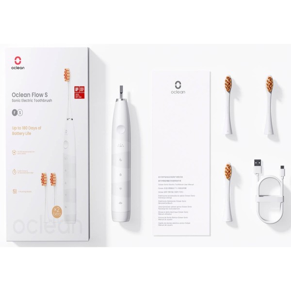 Фото - Зубная щетка электрическая Oclean X Pro Digital Set Electric Toothbrush Champagne Gold (6970810552577)