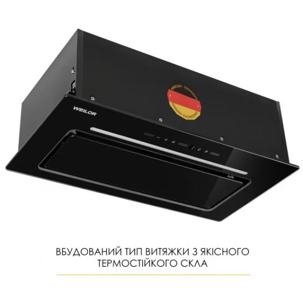 Фото - Витяжка вбудована Weilor LUMINA WBG 65 BLACK