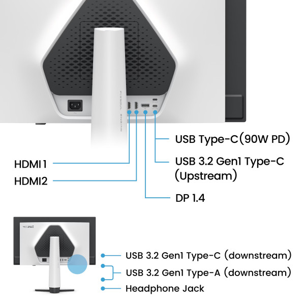 Фото - Монітор BenQ EX271UZ (9H.LP2LA.TBE)