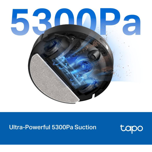Фото - Робот-пилосос миючий TP-Link Tapo RV30 Max Plus