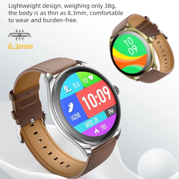 Фото - Смарт-годинник HOCO Y22 AMOLED Smart sports watch(call version) Black (6942007628983)