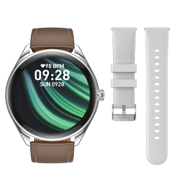 Фото - Смарт-годинник HOCO Y22 AMOLED Smart sports watch(call version) Silver (6942007628990)