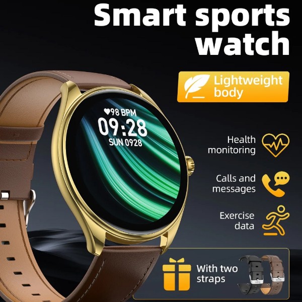 Фото - Смарт-годинник HOCO Y22 AMOLED Smart sports watch(call version) Silver (6942007628990)