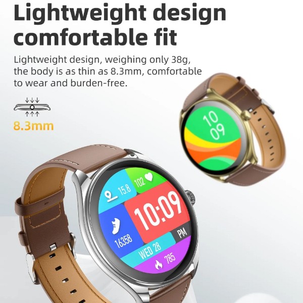 Фото - Смарт-годинник HOCO Y22 AMOLED Smart sports watch(call version) Silver (6942007628990)