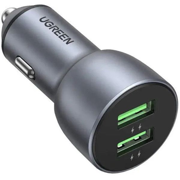 Фото - Автомобільний зарядний пристрій UGREEN CD213 Fast Car Charger (Dark Blue) (UGR-10144)