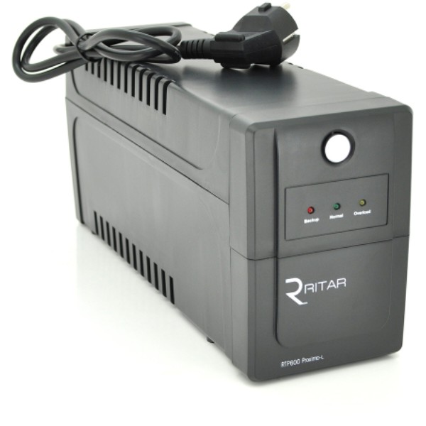 Фото - Источник бесперебойного питания Ritar RTP600 360W Proxima-L (RTP600L)