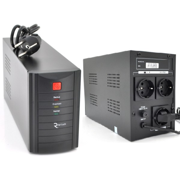 Фото - Источник бесперебойного питания Ritar RTM1200 (720W) Proxima-L (RTM1200L)