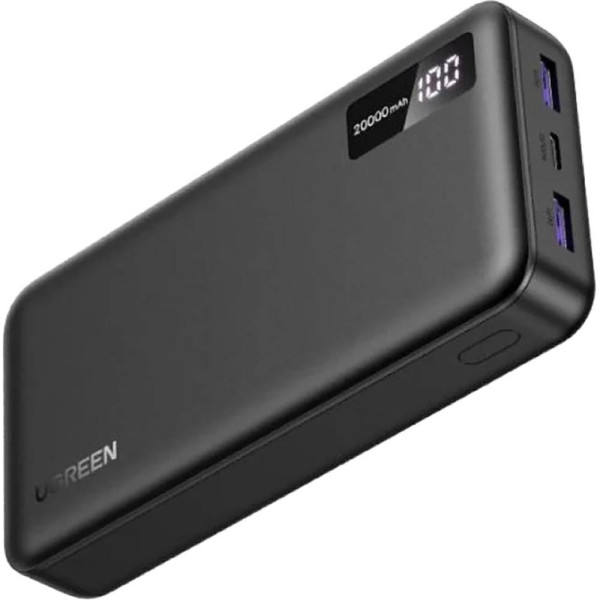 Фото - Батарея мобільна UGREEN 20000mAh 22,5W PD 2хUSB-A +2xUSB-C Black (884614)