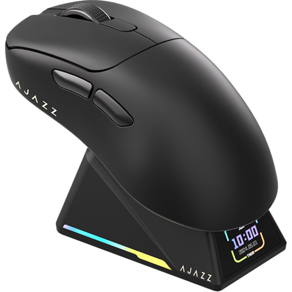 Фото - Миша бездротова ігрова Ajazz AJ179 APEX -3 Mod-Black-Pixart 3950-8K (AJM179-A-B)