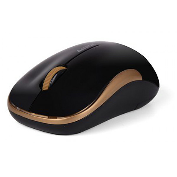 Фото - Миша бездротова A4tech G3-300N Black/Golden USB