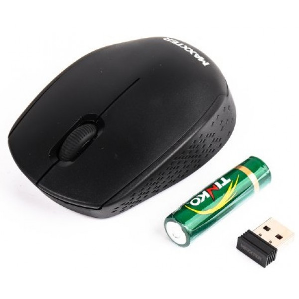 Фото - Миша бездротова Maxxter Mr-420 USB Black
