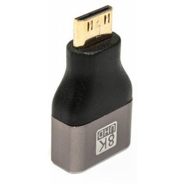 Фото - Перехідник HDMI Cablexpert HDMI, M/F mini-C, V2.1, 8K (AP-HDMI8K-FC)