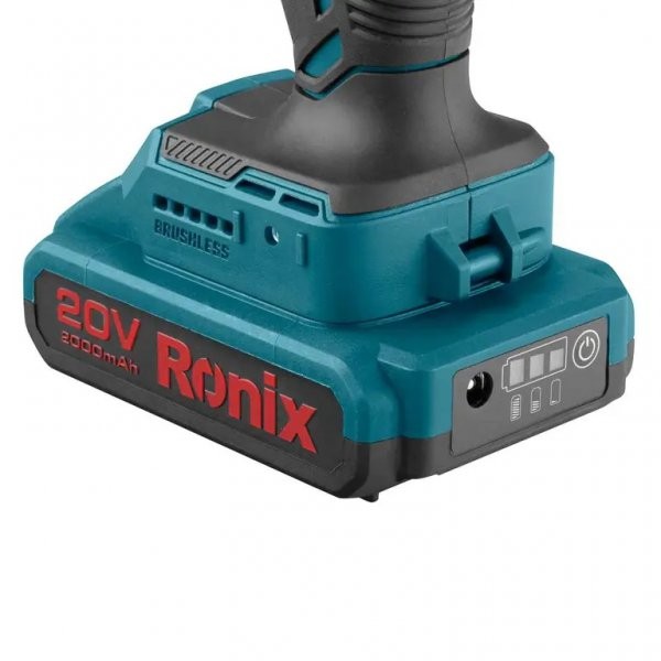 Фото - Дриль-шуруповерт Ronix 20В 2Ач х 2 (8900K)