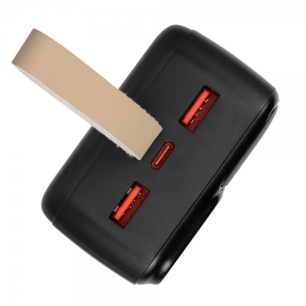 Фото - Батарея мобільна RIVACASE RIVAPOWER 30000 mA Black (VA2585)