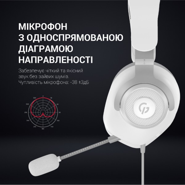 Фото - Гарнітура дротова ігрова GamePro HS590W
