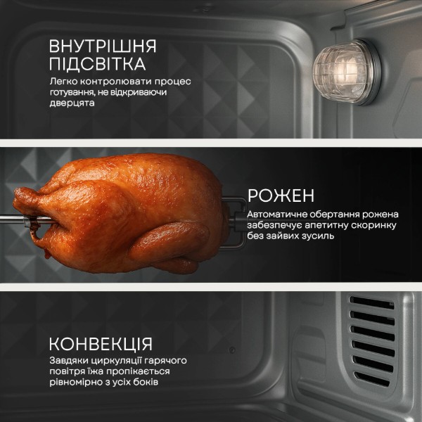 Фото - Піч електрична Liberton LEO-500 White