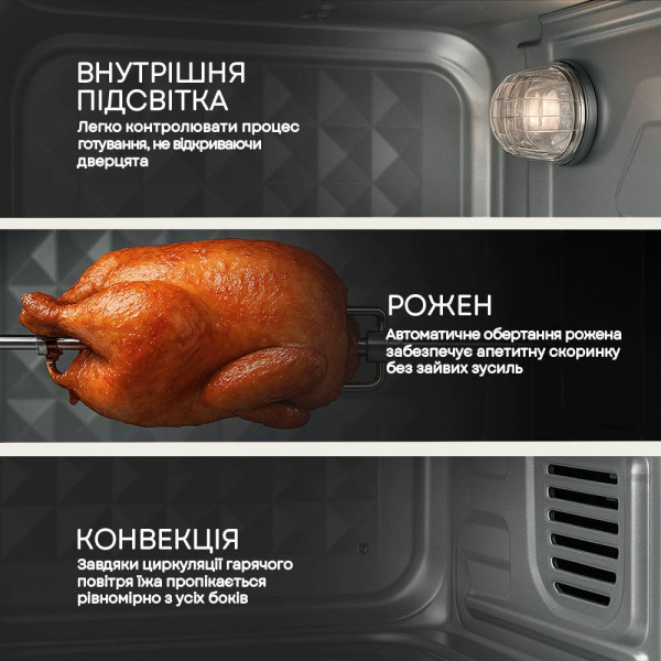 Фото - Уценка - Печь электрическая Liberton LEO-600 Black