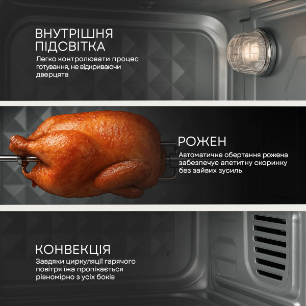 Фото - Піч електрична Liberton LEO-600 Dark Blue