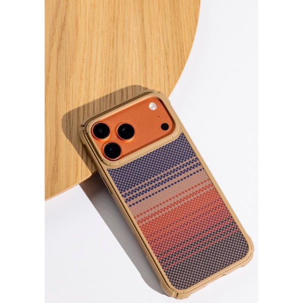 Фото - Чохол для смартфону Pitaka Cairn Military Grade Protective Case Sunset for iPhone 18 Pro/17 Pro (KI1802CP2)