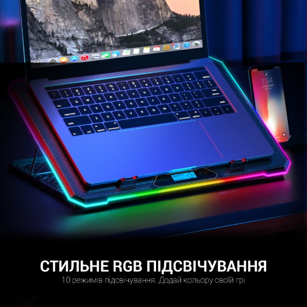 Фото - Подставка под ноутбук охлаждающая GamePro CP940 Black