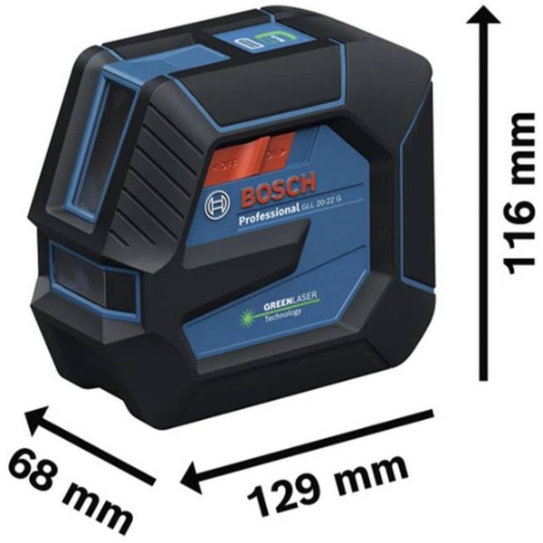 Фото - Уровень лазерный Bosch Professional GLL 20-22 G (0.601.065.601)