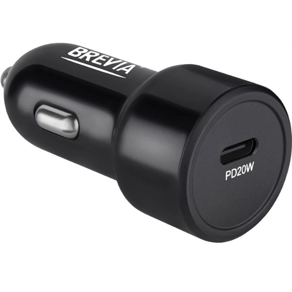 Фото - Автомобильное зарядное устройство Brevia ePower TurboCharge 20W 1xUSB-C (46020CB)