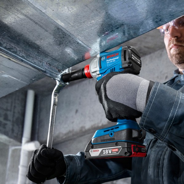 Фото - Гайковерт акумуляторний Bosch GDX 18V-285 (0.601.9N2.120)