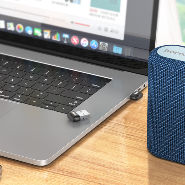 Фото - Адаптер сети Bluetooth USB HOCO UA18 USB BT adapter Black (6931474762399)