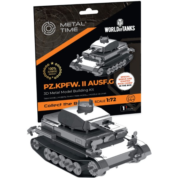 Фото - Металлический конструктор Metal Time Pz.Kpfw. II Ausf. G (MT061)