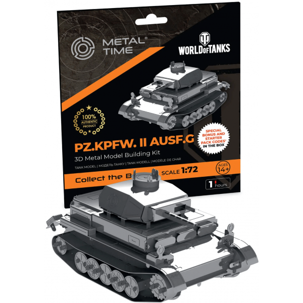 Фото - Металевий конструктор Metal Time Pz.Kpfw. II Ausf. G (MT061)