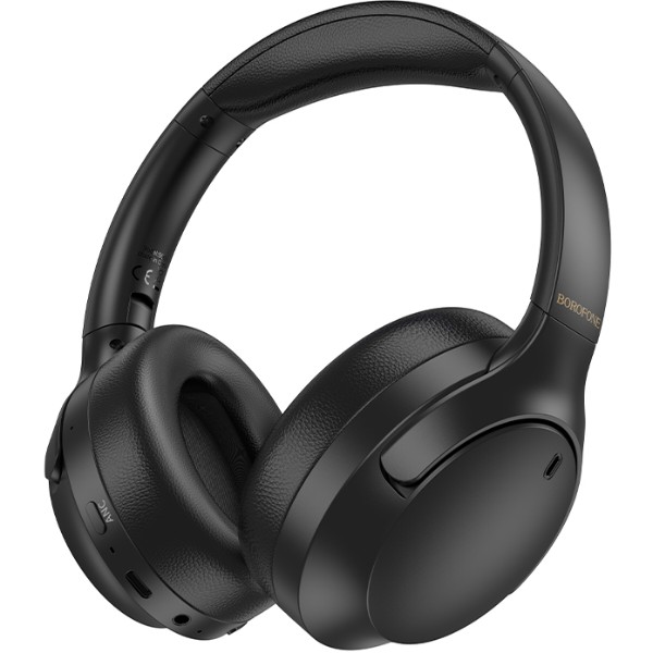 Фото - Наушники полноразмерные беспроводные BOROFONE BO31 Prestige active noise Reduction Black (6941991113000)