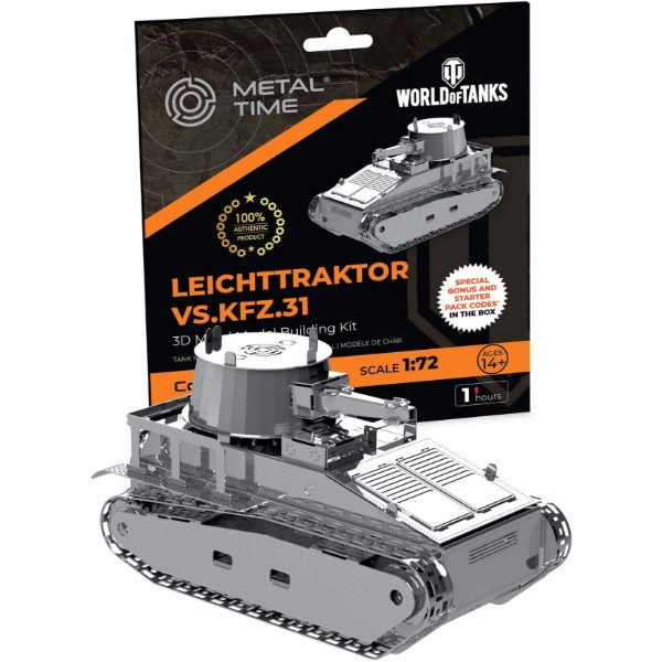 Фото - Металлический конструктор Metal Time Leichttraktor Vs.Kfz.31 (MT063)