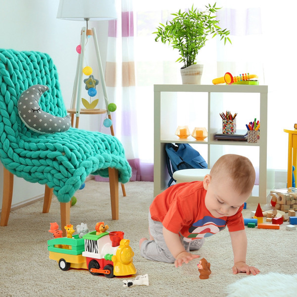 Фото - Интерактивный транспорт Kiddi Smart Паровоз Лимпопо (світло, укр.) (63396)