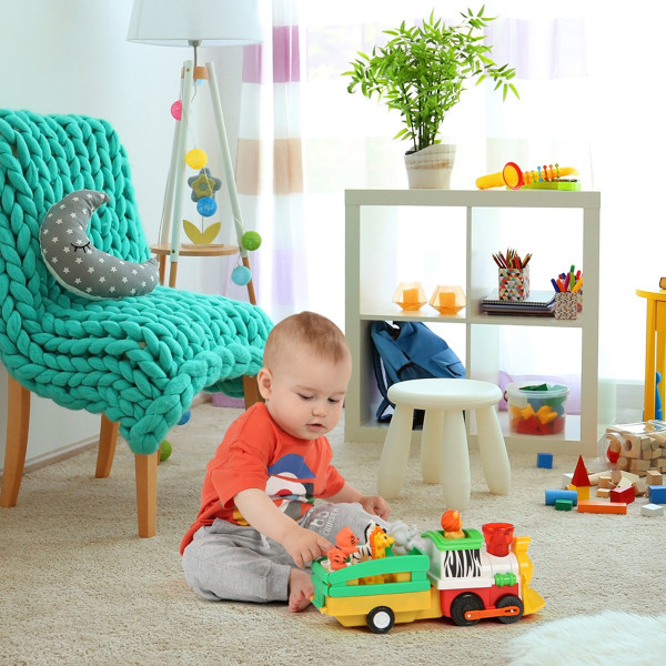 Фото - Интерактивный транспорт Kiddi Smart Паровоз Лимпопо (світло, укр.) (63396)