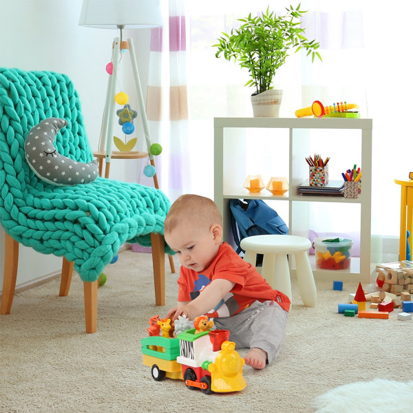 Фото - Интерактивный транспорт Kiddi Smart Паровоз Лимпопо (світло, укр.) (63396)