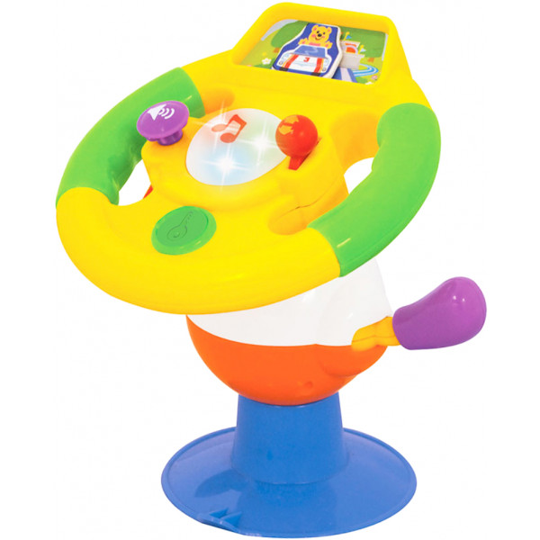 Фото - Інтерактивний руль Kiddi Smart Розумне кермо (світло, українська) (63420)