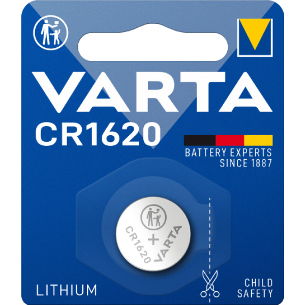 Фото - Батарейка Varta CR 1620 BLI 1 LITHIUM