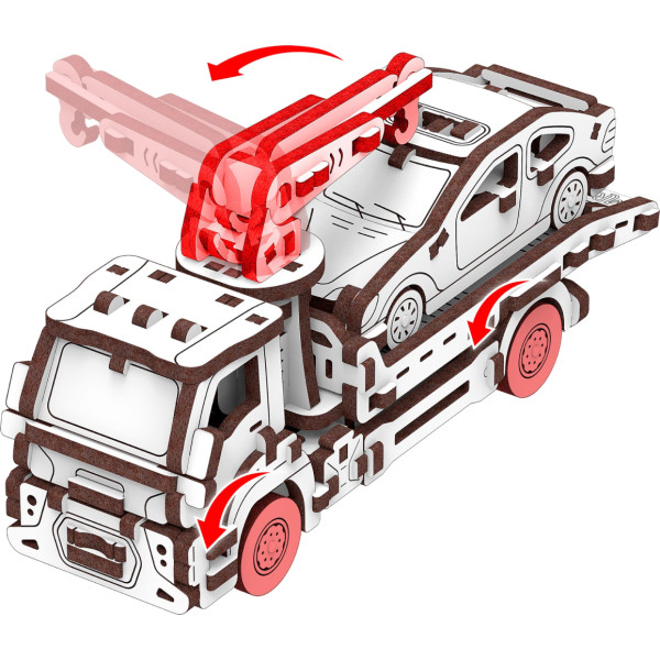 Фото - 3D пазли Mr.Playwood Евакуаторконструктор (10805)